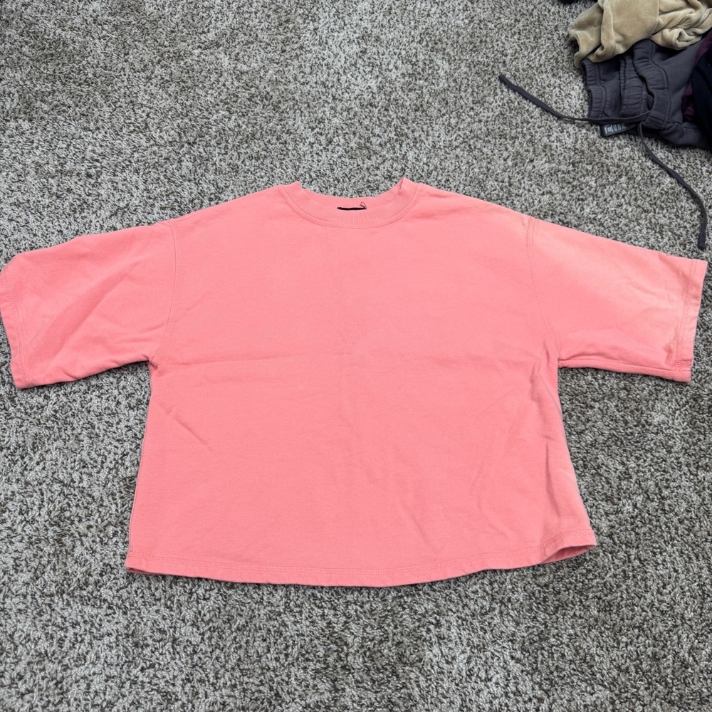 Monrow Coral Eco-Friendly Top